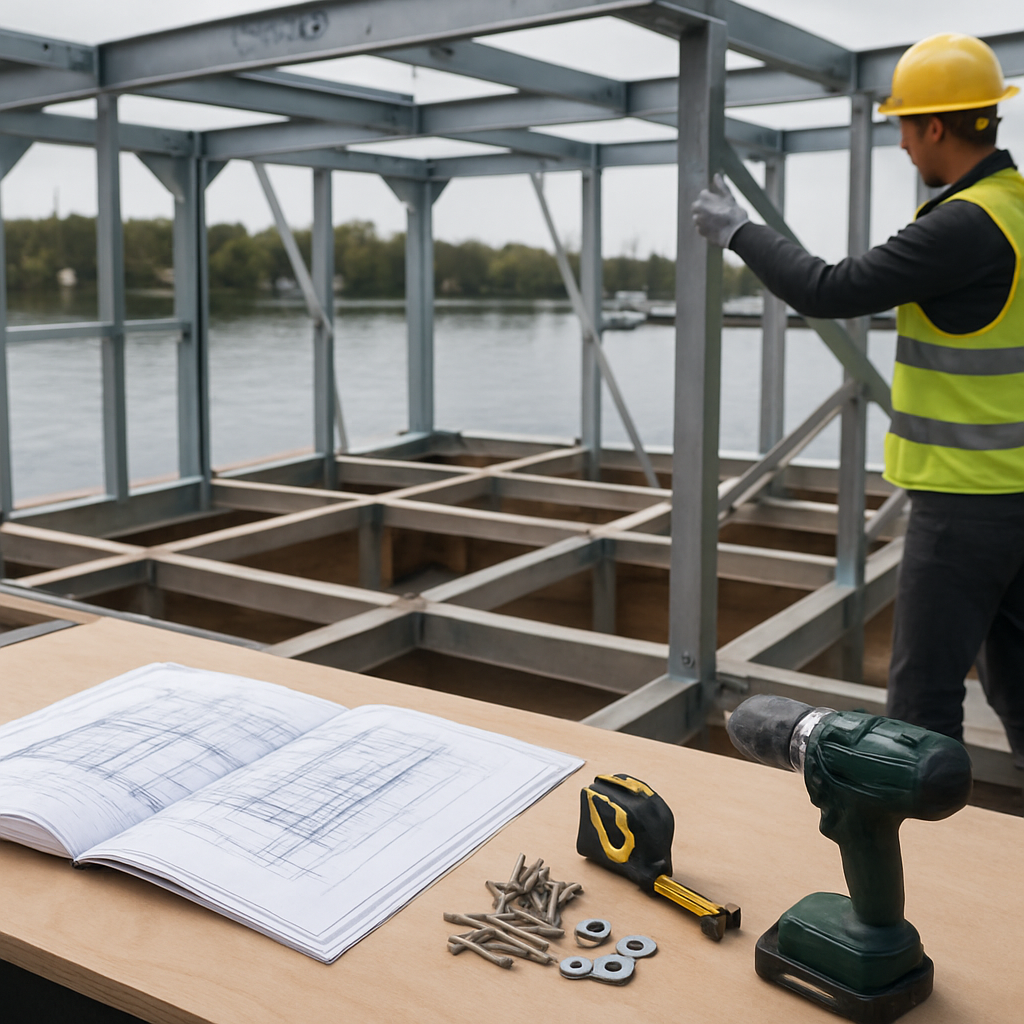 Structural Frame Assembly for homeboatbuilding.com Projects 8affea3b 78a6 42d2 9284 2c5c31c6fc59